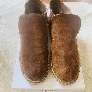 VINCE suede espadrilles